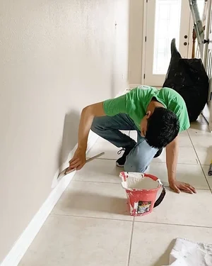 ceiling and trim work